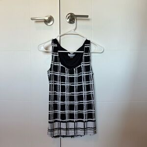 Calvin Klein Black Scoop Neck Tank